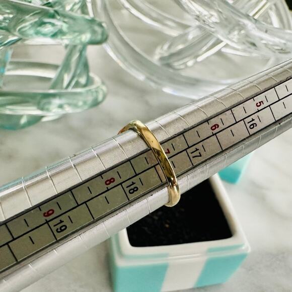 14k Gold Faceted Aqua Quartz & Diamond Size 7 Fine Jewelry Fashion Engage Gift - Picture 3 of 6